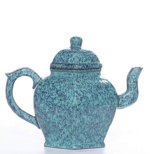 20359 - A Chinese rare colour teapot, Qing Daynasty Pr.  Size:(Height17cm, Mouth Diamter22cm) Condition:(Goo... 