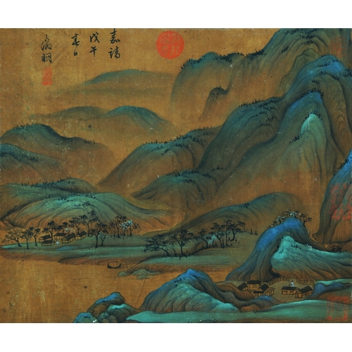 20360 - A Chinese hand painting, 17th/18th Pr. Size:(30x36cm) Condition:(Good Condition, no repairment, age ... 