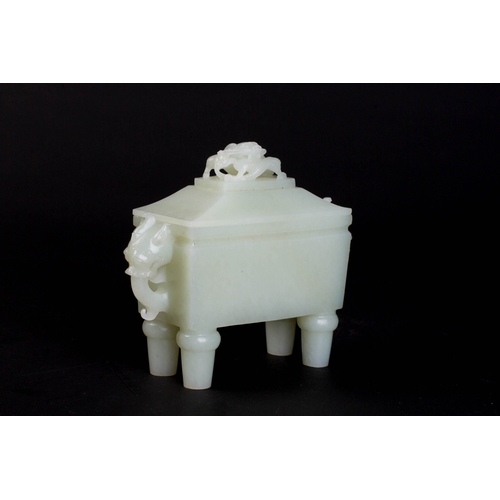 20377 - A Chinese jade ornament, 18th/19th Pr Size:(Height12cm, Width14cm, Weight525g) Condition:(Good Condi... 