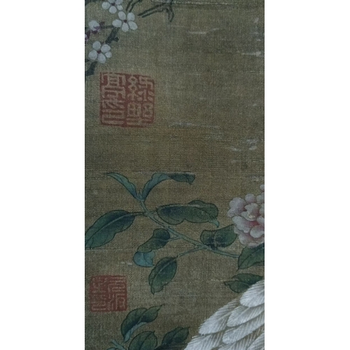 20390 - A Chinese hand painting, 17th/18th Pr. Size:(60x29cm) Condition:(Good Condition, no repairment, age ... 