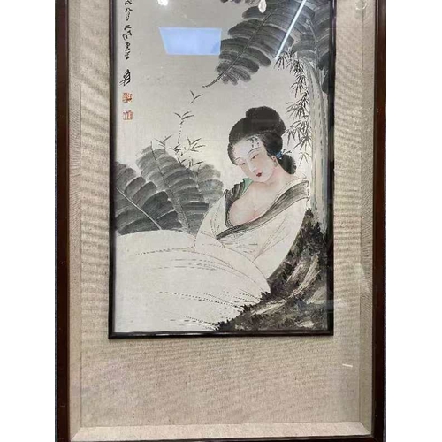 20398 - A Chinese hand painting, 17th/18th Pr. Size:(68x34cm) Condition:(Good Condition, no repairment, age ... 