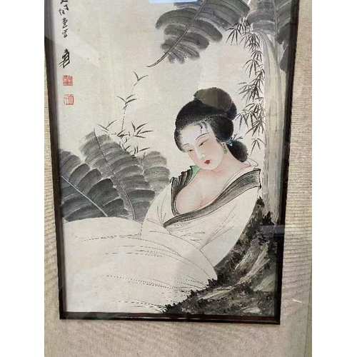 20398 - A Chinese hand painting, 17th/18th Pr. Size:(68x34cm) Condition:(Good Condition, no repairment, age ... 