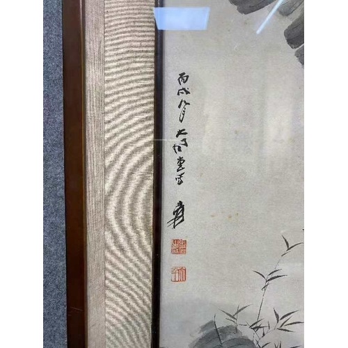 20398 - A Chinese hand painting, 17th/18th Pr. Size:(68x34cm) Condition:(Good Condition, no repairment, age ... 