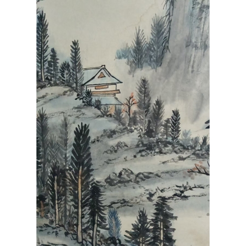 20400 - A Chinese hand painting, 17th/18th Pr. Size:(132x61cm) Condition:(Good Condition, no repairment, age... 