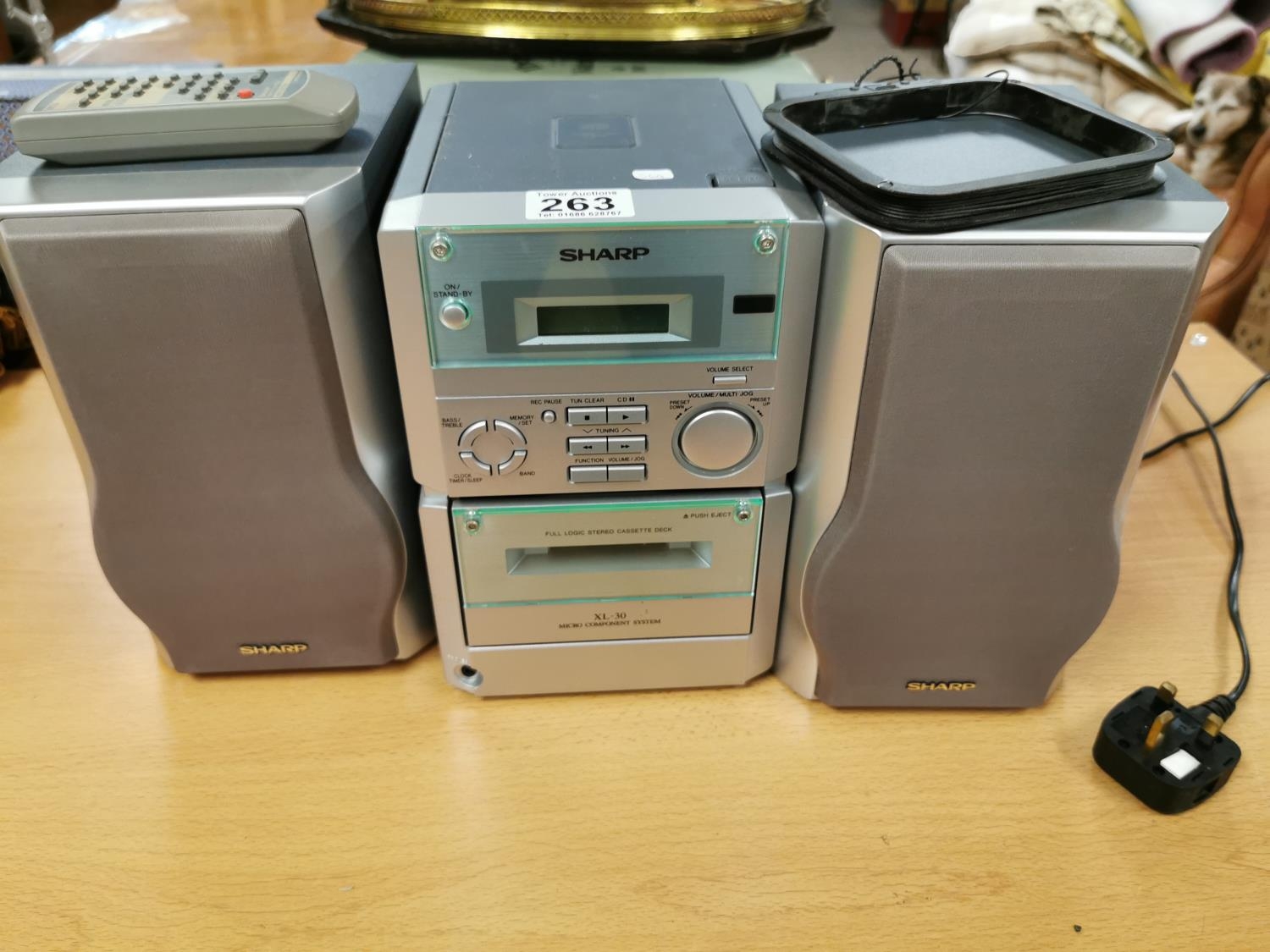 Sharp XL30 Micro Hi-Fi System w/Remote Control
