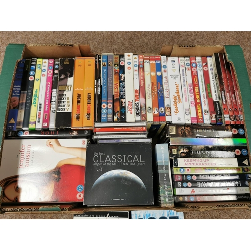80 - Large Quantity of DVD's & CD's