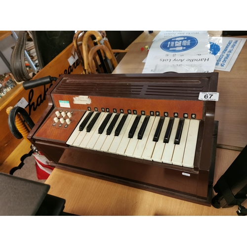 67 - Vintage Electric Organ