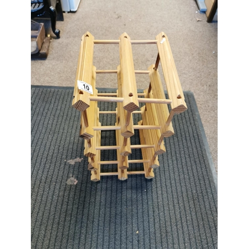 10 - 8 Division Wine Rack