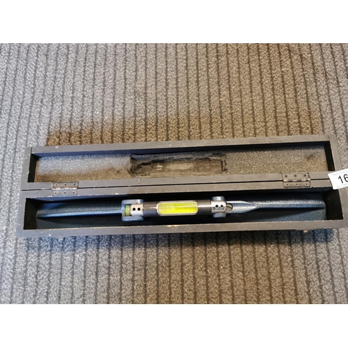 16 - A Good Moore & Wright 16 Inch Engineers Level Cased Excellent Condition
