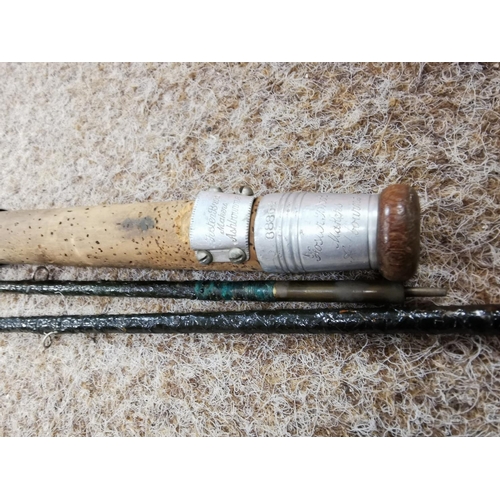 131 - Rare Vintage Foster Bros three Piece Fishing Rod