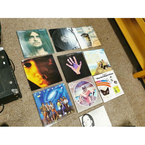 136 - Box Of Lps Inc Mike Oldfield, George Harrison Etc