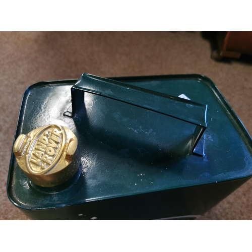 28 - Vintage Landrover Petrol Can With Original Lid That Has Been Restored