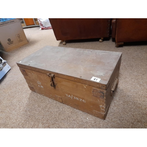 41 - WW2 Military RENE Tool Box