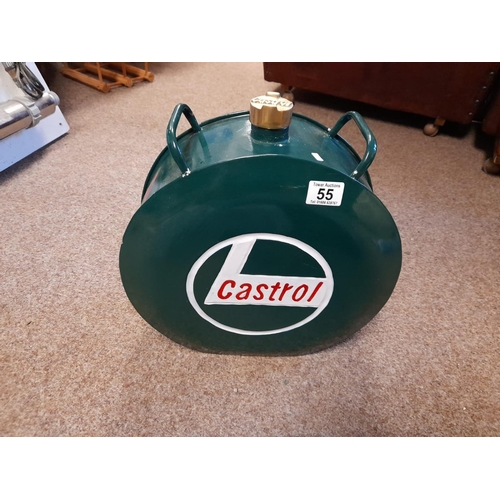 55 - Original Castrol Petrol Can Restored With Original Lid