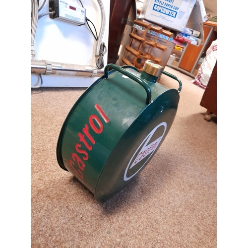 55 - Original Castrol Petrol Can Restored With Original Lid