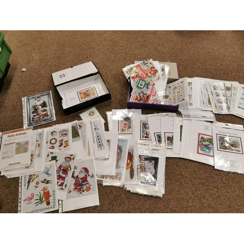 582 - Very Large Quantity Of Cross Stitch Patterns In Two Box Files