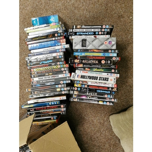 591 - Box Containing a Large Quantity Of Modern DVD's