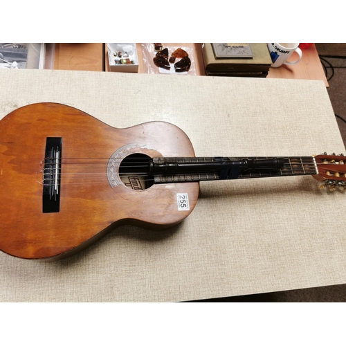 255 - Hondo 2 Nylon String Guitar And A Yamaha Recorder