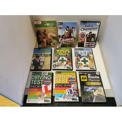 257 - Quantity Of Educational DVD's