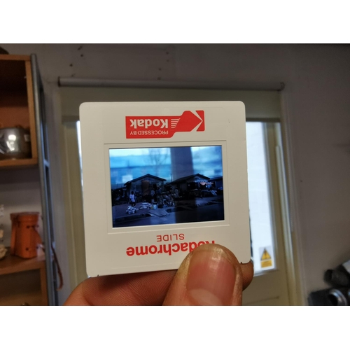 261 - Four Trays Containing A Large Quantity Of African Scenes With A Slide And Photo Scanner, Over 100 Sl... 