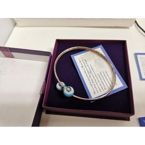 295 - Large Quantity Of New Murano Glass Jewellry Inc Multiple Pendant Necklaces Earrings And A 925 Bracle... 