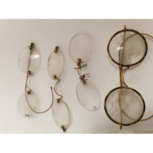 316 - Four Pairs Of Antique Spectacles