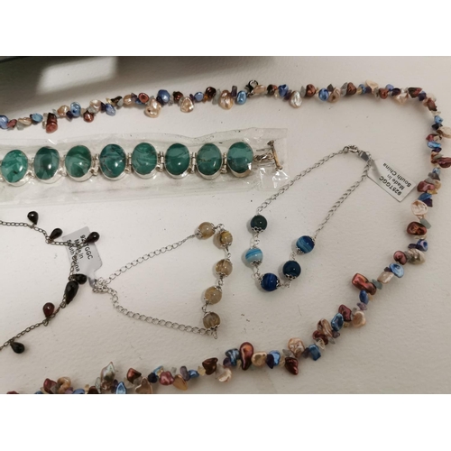 319 - Quantity Of 925 Silver Necklaces And Bracelets