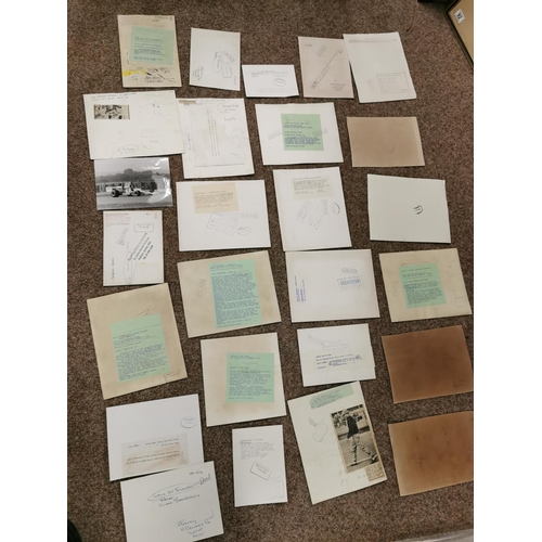 371 - Interesting Lot Containing Large Quantity Of Original Vintage Press Photos Of Motor Racing Inc Formu... 