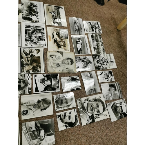 371 - Interesting Lot Containing Large Quantity Of Original Vintage Press Photos Of Motor Racing Inc Formu... 