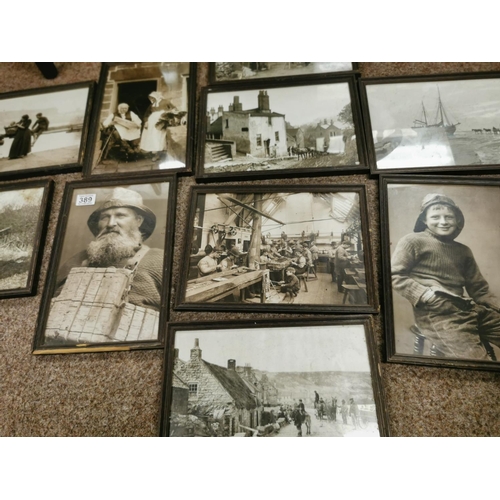 389 - Large Quantity Of Old Framed Photographs