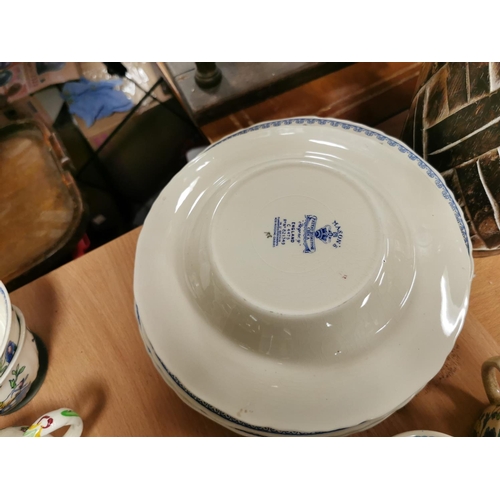 398 - Masons Regency Tea / Dinner Set Good Condition Small Crack To Sugar Bowl Lid