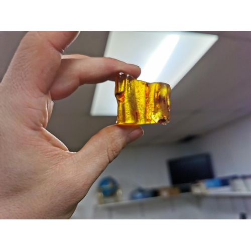 412 - 15g Genuine Golden Amber Specimen
