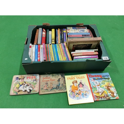 116 - Large Quantity Of Children Vintage books, The Hobbit & Collection Of Ladybird Books