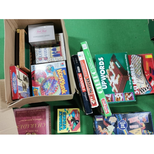 16 - Two Boxes Full Of Various Board Games