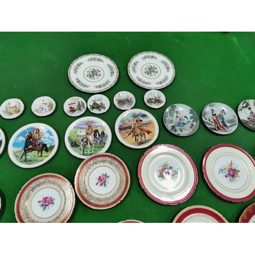 174 - Large Quantity Of Collectable Wall Hanging Plates Inc Paragon, Antique Minton Plate, Coalport And Pi... 