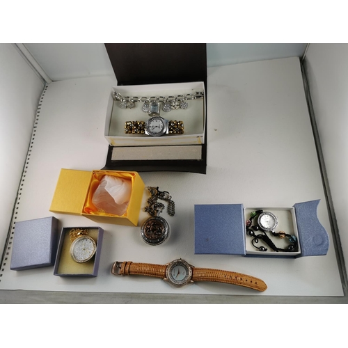 181 - Quantity Of New Watches Inc Four New Strada Ladies Watches And Two New Pocket Watches