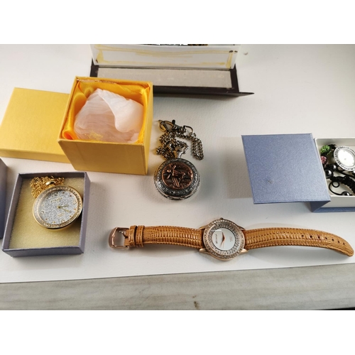 181 - Quantity Of New Watches Inc Four New Strada Ladies Watches And Two New Pocket Watches