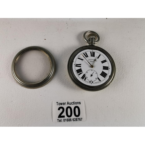 200 - Freeman & Sons Alright Pocket Watch 1915