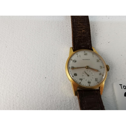 206 - Vintage Gents Tempex Swiss Made Mechanical Watch