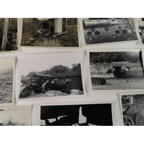 221 - Quantity Original Vintage Photos Of Locomotive Engines From LLanfair Carienion Station