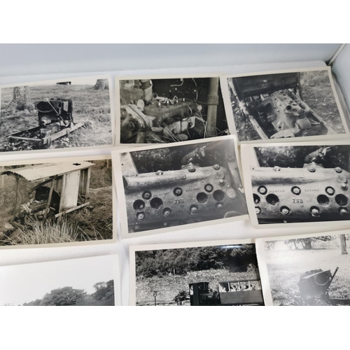 221 - Quantity Original Vintage Photos Of Locomotive Engines From LLanfair Carienion Station