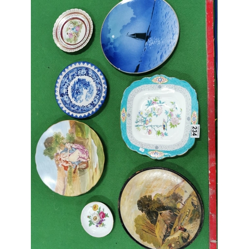 234 - Quantity Of Six Antique Collectable Plates Inc Minton & Boyle, Felspar, Cukoo 1834, 1846 circa,