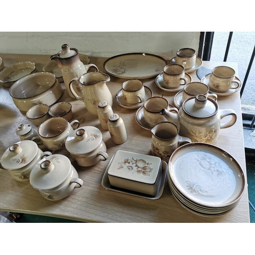 235 - 53 Piece Denby Memories Comprehensive Set, Set For 6 Inc, Tureens, Coffee & Teapot, Plates, Butter D... 