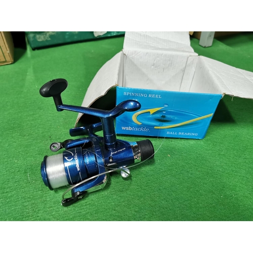 24 - Kenley Pulsar Telescopic Fishing Rod & A Boxed WSB Tackle Fishing Reel