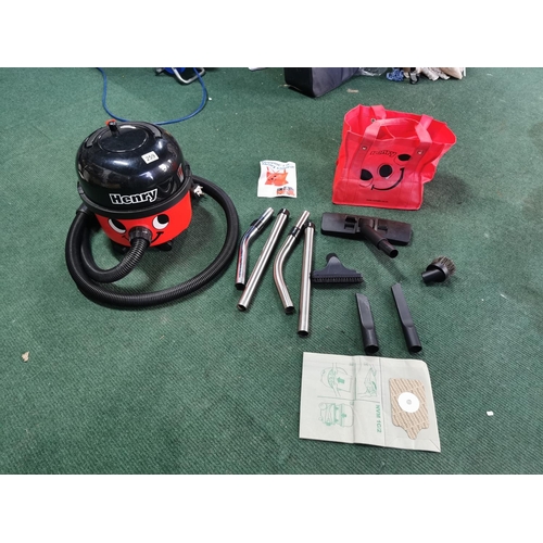 260 - Henry Hoover With All Its Parts And A Henry Bag