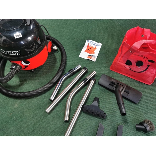 260 - Henry Hoover With All Its Parts And A Henry Bag