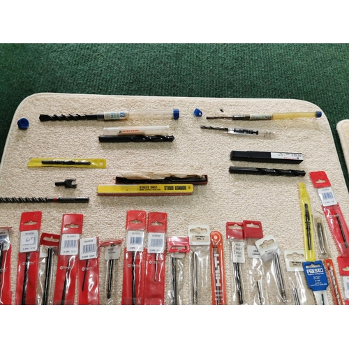 296 - Large Job Lot Of Various New Drill Bits Approx 62 In Total