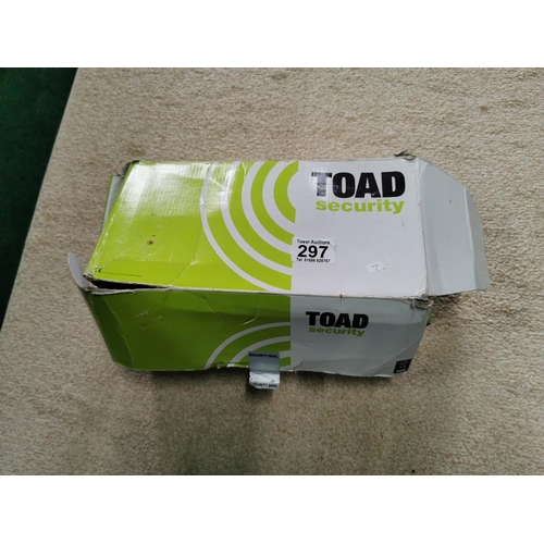 297 - Back To Market Car Alarm System By Toad, All Complete With Box Expensive To Buy New