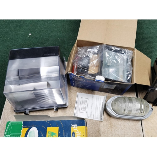 329 - Quantity Of Six Good Security Lights Two Boxed As New