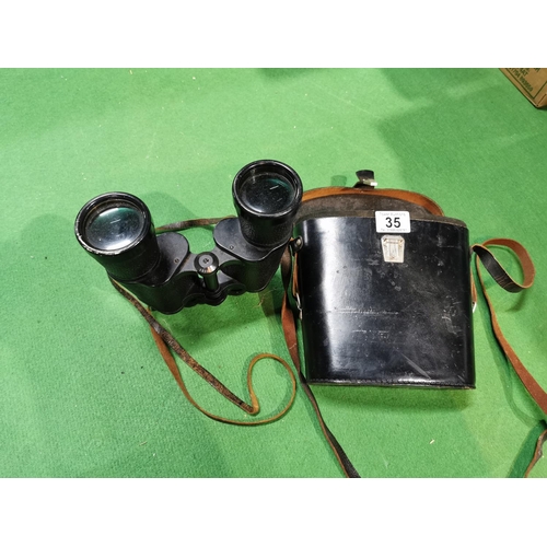 35 - A Russian Pair Binoculars CCA 7x50